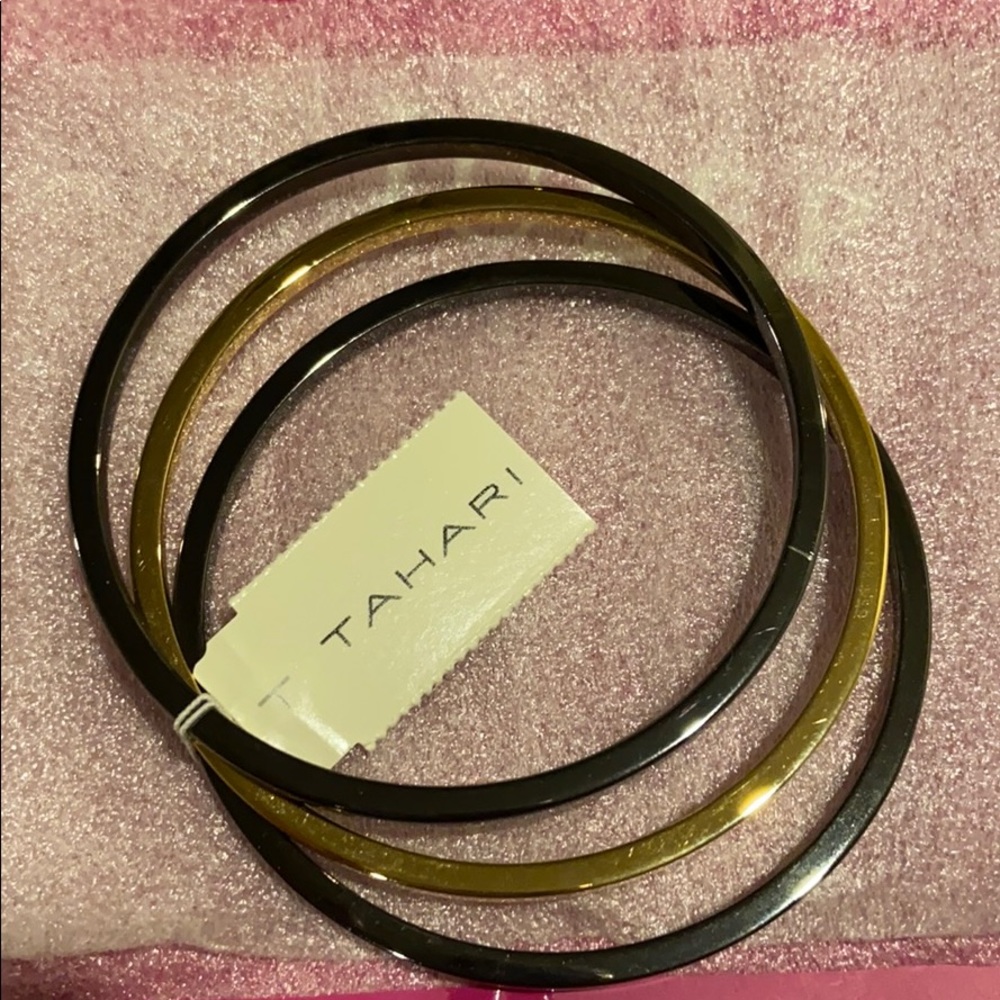Tahari trio bangles